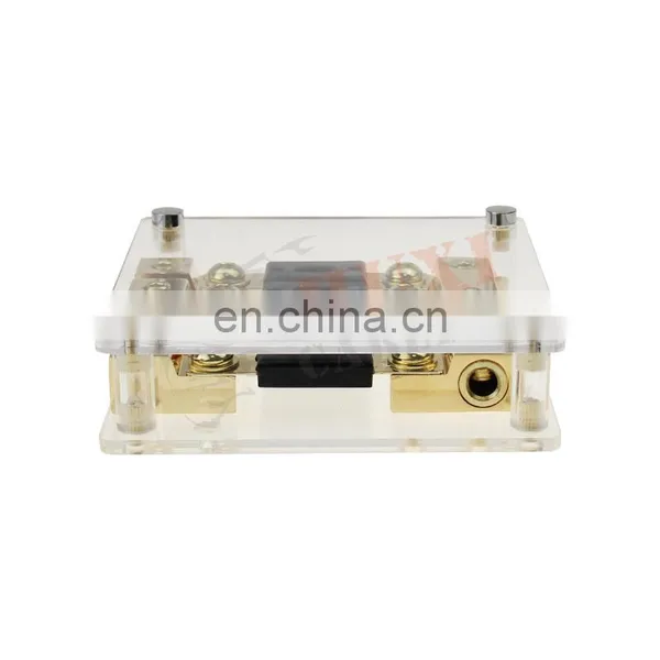 High Quality Clear Cover Automotive Brass Car Fuse Box photo-4