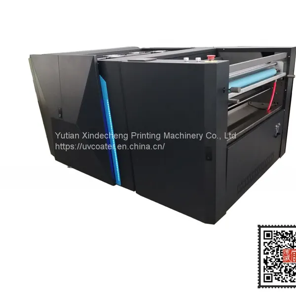 Машина для цифровой УФ- и АQ-обработки с ручным подводом материала XDC400/XDC800