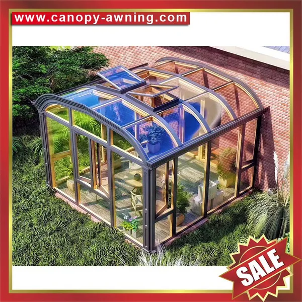 Prefabricated Glass House,sun Room,sun House,aluminium Structure House,super Durable! photo-4
