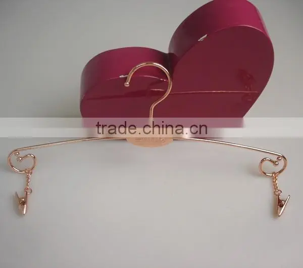 FM-66 Popular Women Lingerie Hanger With Mini Clips photo-2