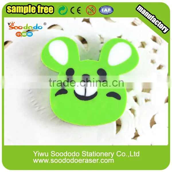 Animal Shape Puzzle Colorful Flat Extruded Kid Eraser photo-4