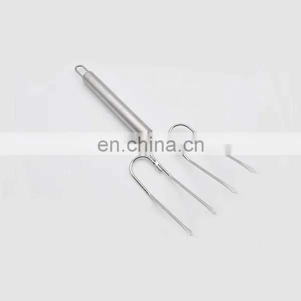 Amazon Hot Sale 2PCS Stainless Steel Turkey Chicken Forks BBQ Tools photo-2