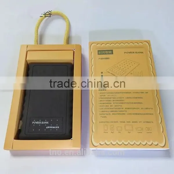 Wholesale Biscuit Power Bank Charger 4000mAh for Samsung photo-6