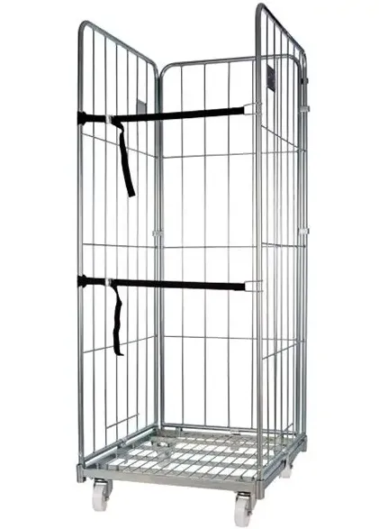 Heavy-Duty Roll Container Trolley With High Load Capacity photo-5