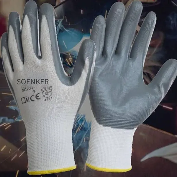 Enkerr Ms851025 Nitrile Coated Gloves for Fine Manipulation photo-2