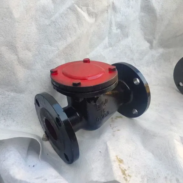 H44T-16 GB DIN DN100 DN150 PN16 Cast Iron GG25 Flange Check Valve Ductile Iron GGG50 Flange Swing Check Valve photo-5