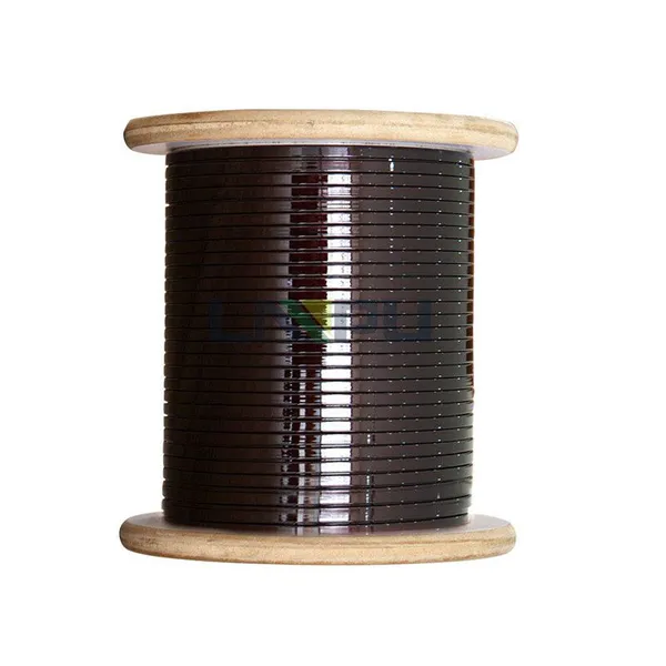 Winding Magnet Wire UL Certification Enameled Square Aluminum Insulated Excellent Heat Shock, Adherence and Flexibility Solid LP photo-3