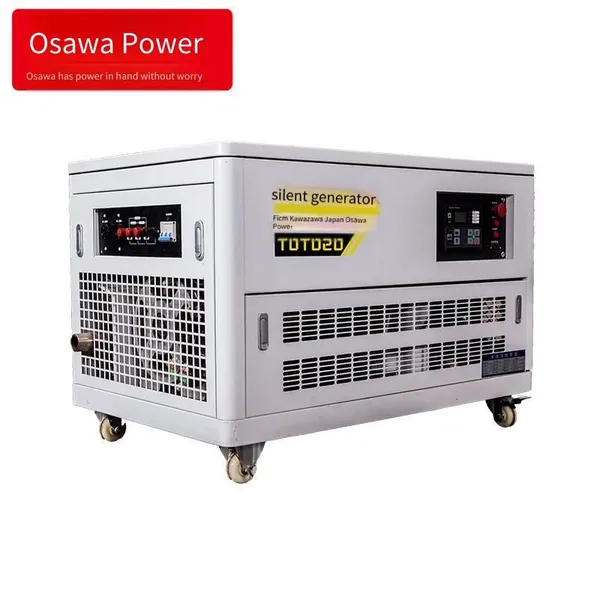 Portable 15kw and 30kw Gasoline Generator, Three-phase Four-wire, for Hospitals