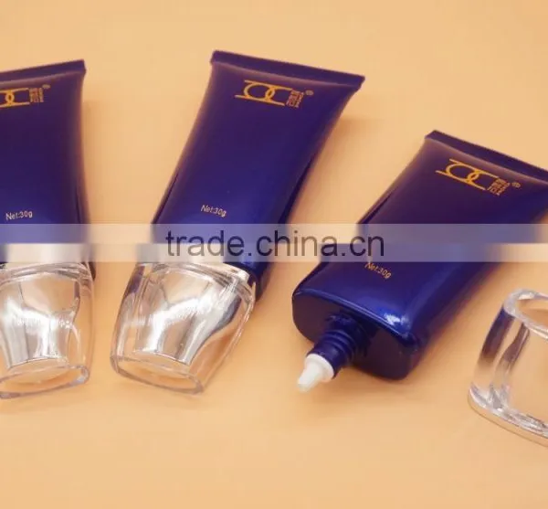 Various Acrylic Oval Cap for Oval Tube Container