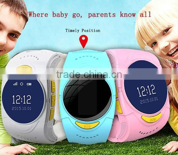 Wholesale Build Up Family Net Mornitor Children Timely Location Position Anti-Lost Smart SOS Watch For Kid photo-2