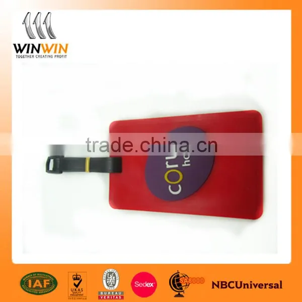 Rubber Soft PVC Luggage Tag(Travel Series) 2015 Popular Custom Design photo-3