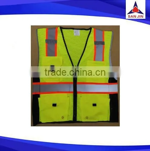 Hot Sale Traffic Safety Led Safety Vest Warning Vest Running Vest