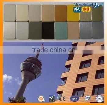 CE Caertificate B2 PVDF Aluminum Composite Panels for Wall Decoration photo-5