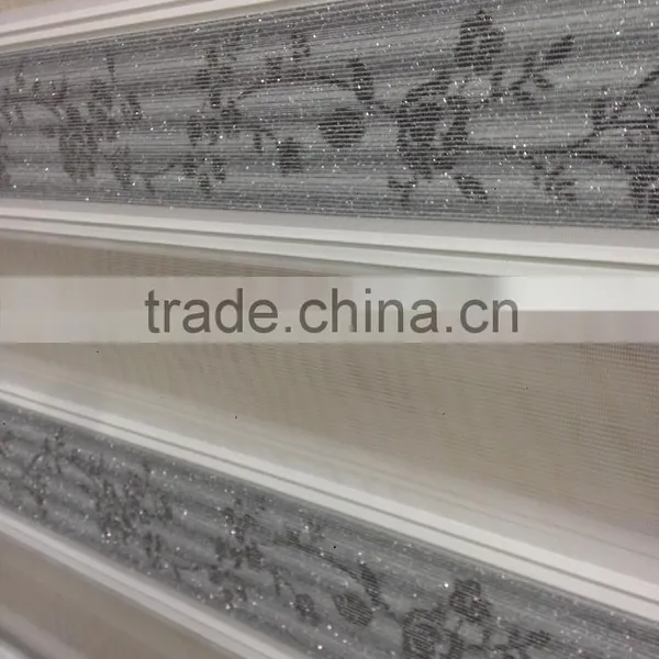 Wholesale Newest 100% Polyester Living Room Window Zebra Blinds Fabric photo-2