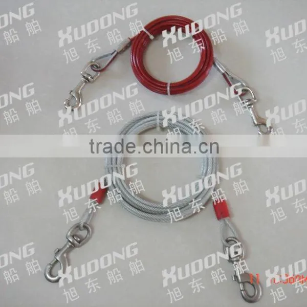 Pet Chain Leads Made of Steel Wire Rope