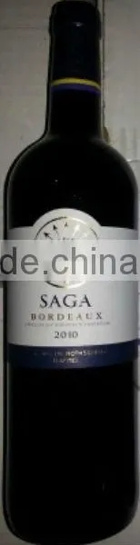 Saga Bordeaux Rouge 2010