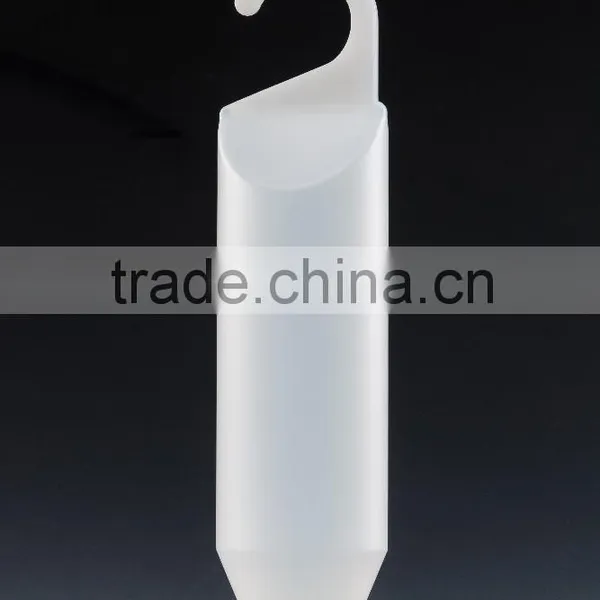 plastic hook shampoo bottle with flip cap hot sale