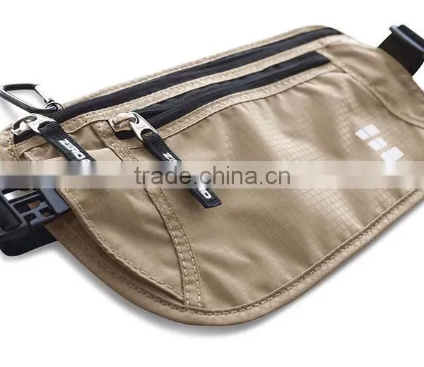 Waterproof Nylon Travel Money Belt RFID Blocking Wallet & Passport Holder photo-6
