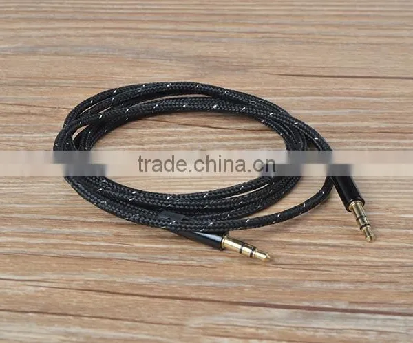 High End Gold Plated Aux Cable 3.5mm Male to Male Audio Cable Extension Cable photo-6