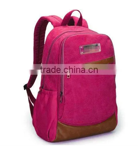 Canvas Backpack,Rucksack,Haversack School Bag for Students photo-3