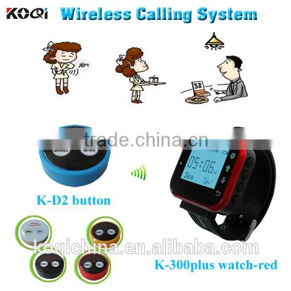 KOQI 433mhz wireless alarm pager transceiver system restaurant alpha numeric paging alpha pager