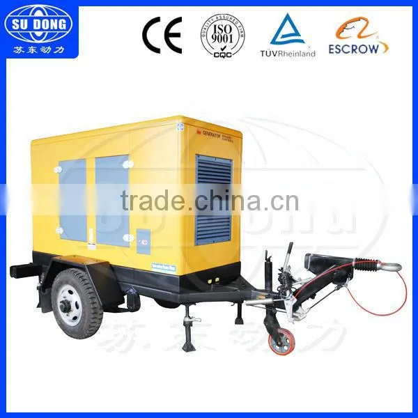 Trailer Diesel Generators (Promotion!!!100kw~120kw Kangmingsi Engine)