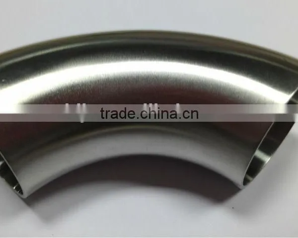 Useful Stainless Steel Polished Sanitary 45 90 120 180 Elbow photo-5