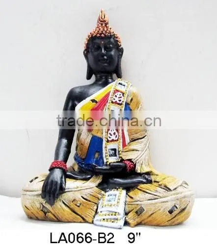 2015 Decorative Resin Wholesale Laughing Buddha Statue photo-3