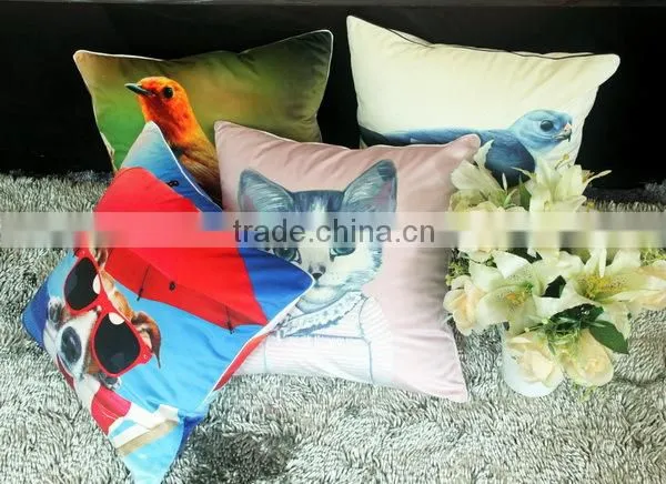 2016 Hot Sale 3D Latest Design Cushion Cover photo-3
