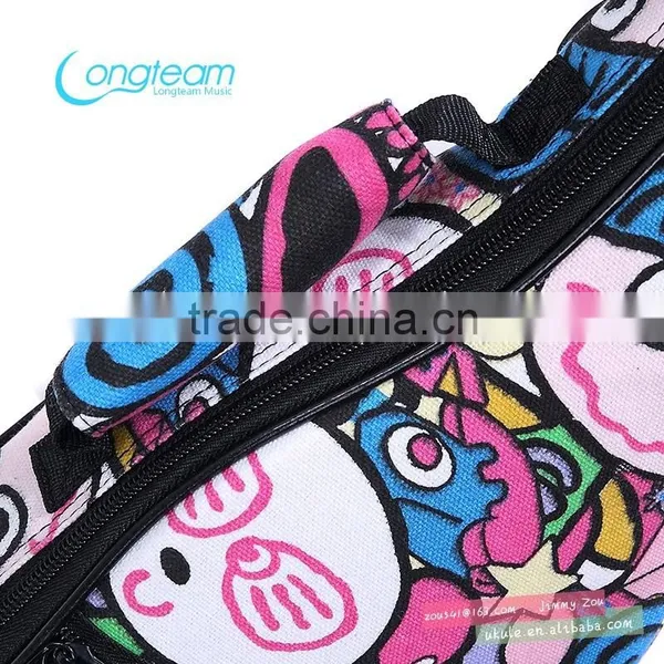 Wholesale Ukulele Bags With 10mm Foam for 21/23/26inch Hawaii Guitar photo-5