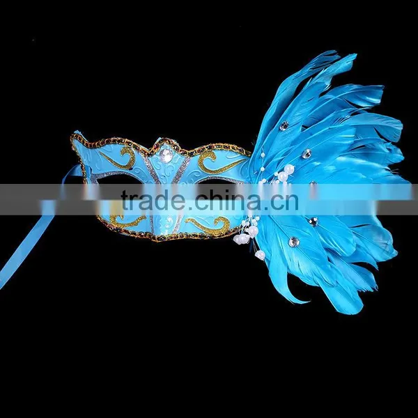 Hot Sell Carnival Masks Paty Masks Feather Mask photo-2