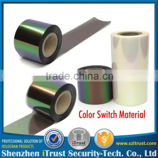 1 Roll Order Holographic Hot Stamping Film Color Switch Heat Transfer Film Foil Quality Choice