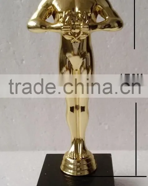 Gift Oscar,oscar Trophy, Plastic Trophy, Plastic Oscar With Marble Base photo-3