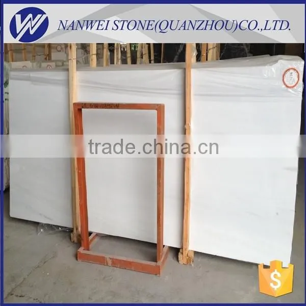 Pure White Marble Balcony Baluster Athena White Marle Slab Top Polished Marble photo-2