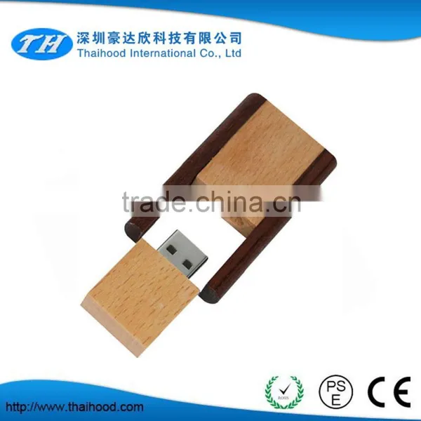 Overturn Wooden USB Flash Drive, Tipper USB Flash Drive, Maple Wood USB Falsh Drive photo-4