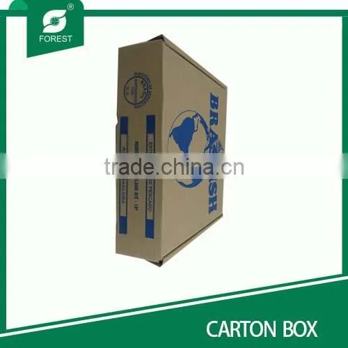 Brown Kraft Paper Box Corrugated Carton Box for Shipping photo-3