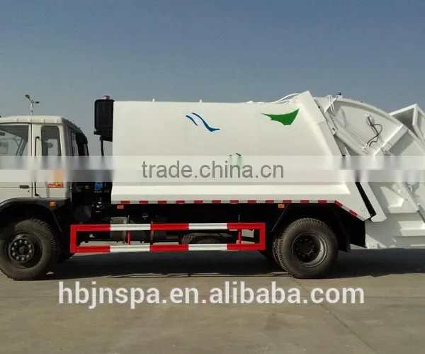 GOOD PRICE Dongfeng 153 12CBM White Color Compactor Garbage Truck photo-2