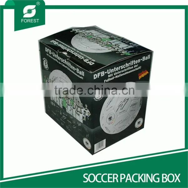 TOP SALE CORRUGATED SOCCER PACKAGING BOXES WITH ROUND WINDOW photo-6