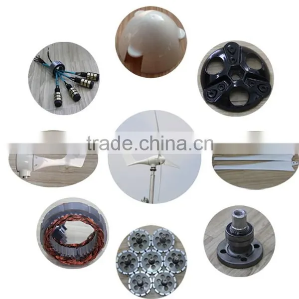 500w 12v 24v 48v Small Wind Mill for Home photo-2