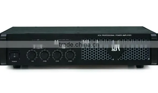 300w 4CH Professional Stereo Stage Outdoor Power Audio Amplifier