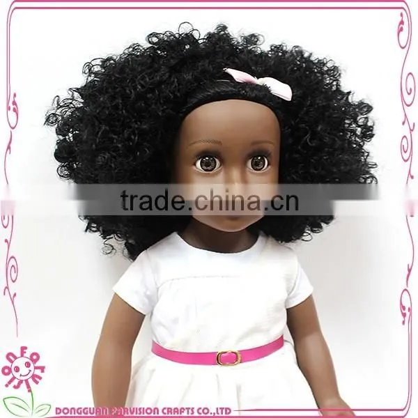 18 Inch African Vinyl Doll Oem photo-4