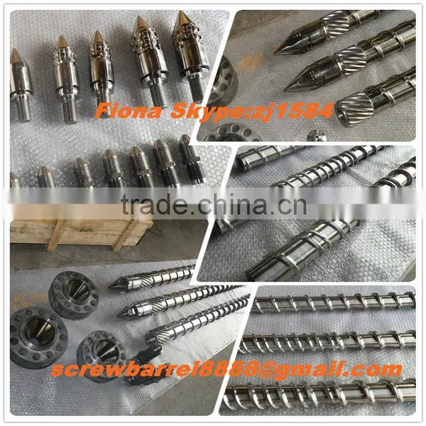 Injection Screw Barrel Plastic Injection Moulding Machine Spare Parts