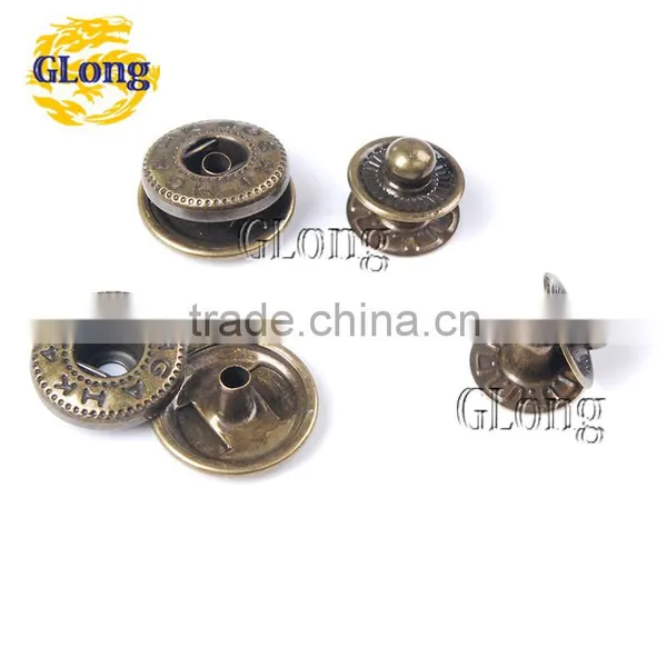 Metal Press Studs Sewing Button Snap Fasteners Sewing Leather Craft Clothes Bags #GZ153-15 photo-3