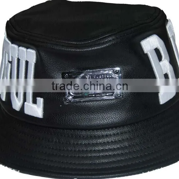 Custom Bucket Hat/leather Bucket Hat/bucket Hat Wholesale photo-2