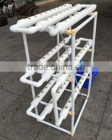 Upgradeda Small 3 Layer 9 Pipes Home Garden Indoor Hydroponics System photo-2