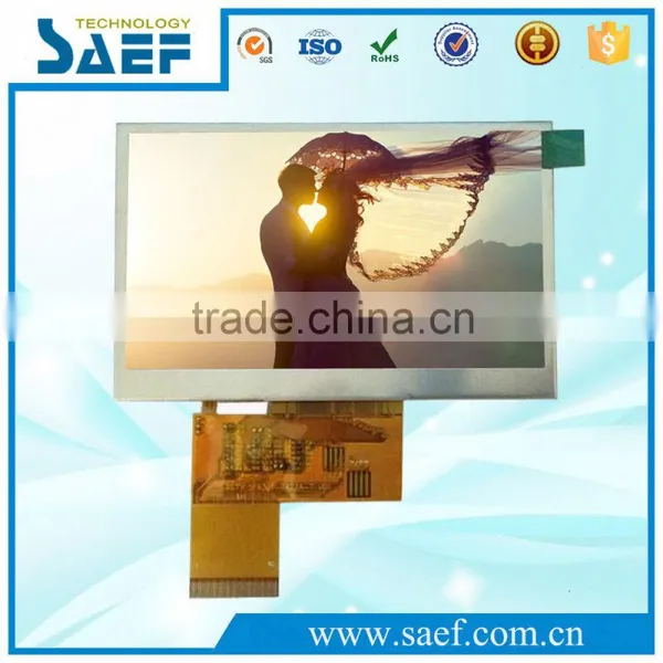 4.3" Inch TFT LCD Module Without Touch Screen 480x272dots With RGB Interface