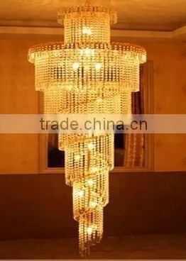 Customized Large China K9 Crystal Chandelier Lighting for Hotel Hall/Villa photo-2
