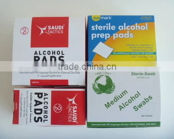Folding Paper Alcohol Prep Pads Case Box photo-4