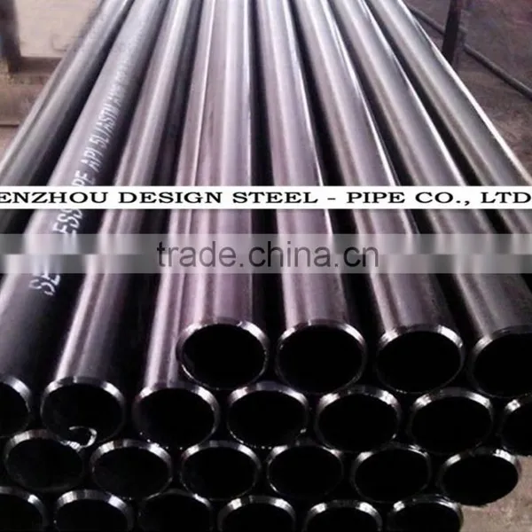 ASTM A53 Seamless Carbon Black Steel Pipe & ERW Welded Carbon Black Steel Pipe