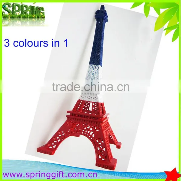 Promotional Gift Colourful France Flag Design Paris Eiffel Tower Model photo-5